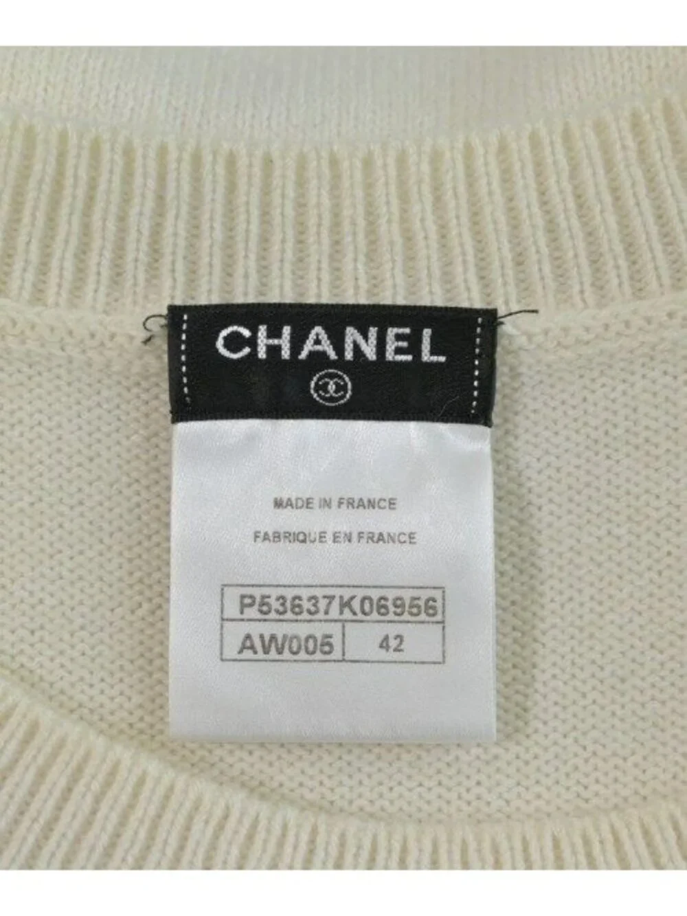 Chanel Dress Cream